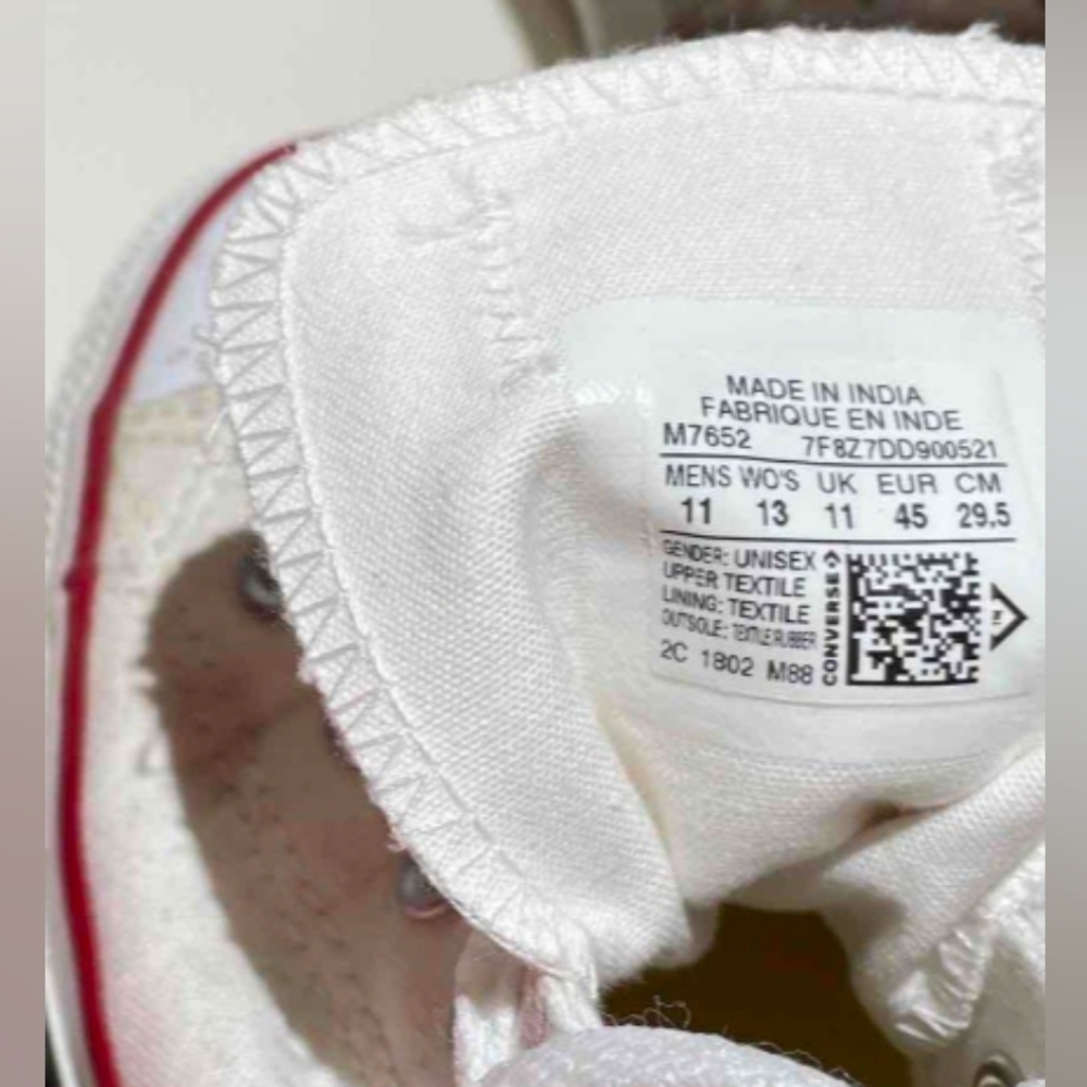 Converse Chuck Taylor All Star Low Top Unisex Canvas Size M 11 W 13 MSRP 79 - Picture 11 of 11
